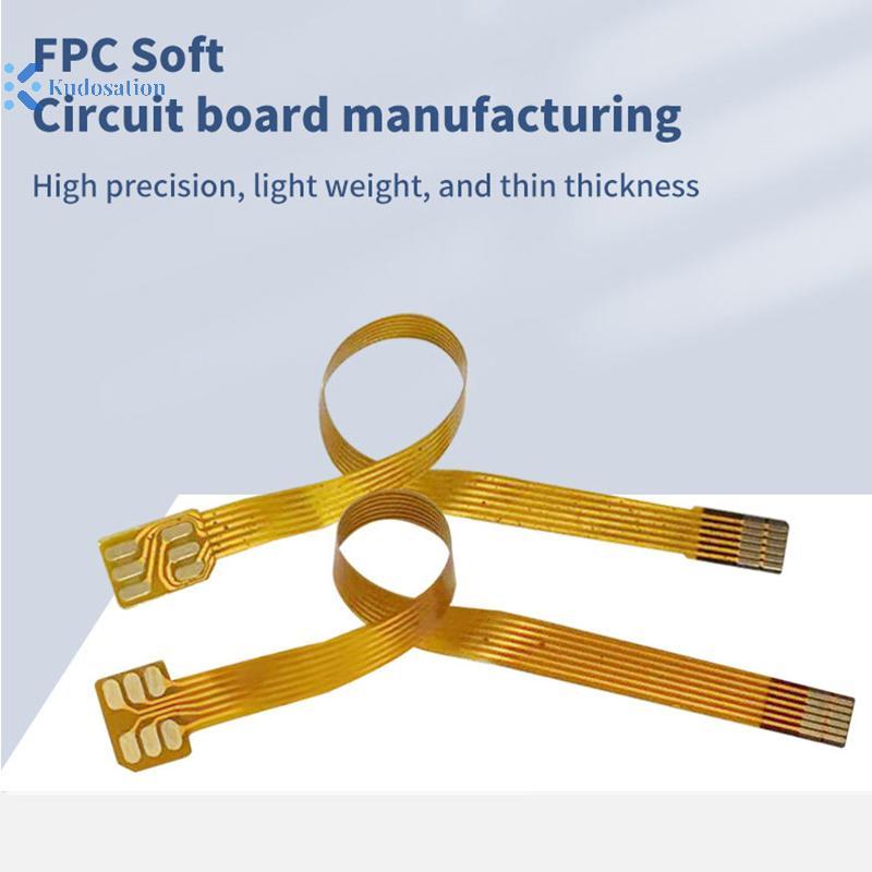 Kudosion Nano 4FF ซิมการ์ด Converter FPC Extension Cable to Nano 4FF Micro 3FF Standard 2FF Sim Usim