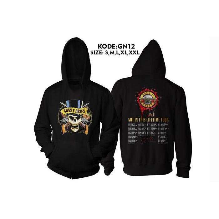 🦏 【Boxy Hoodie】 Jaket guns n roses konser 2017-jacket guns n roses M-3XL