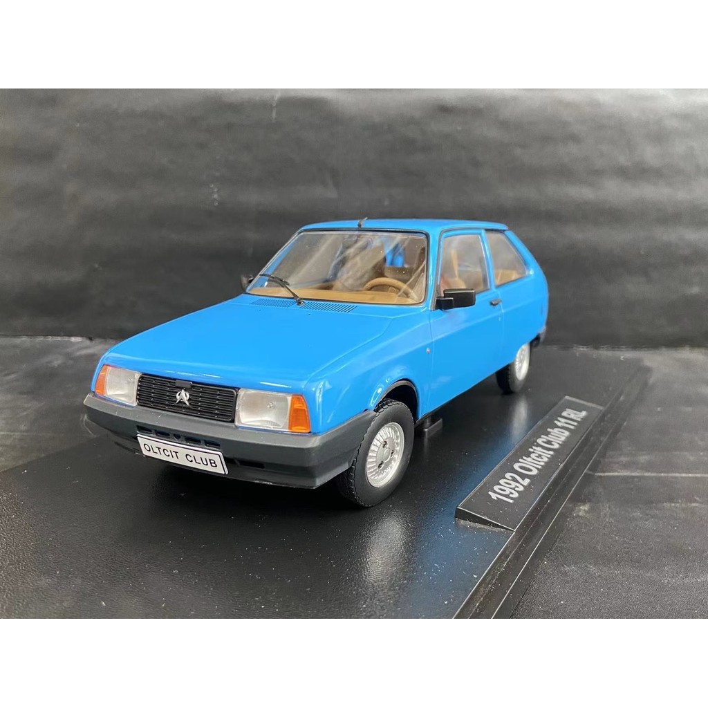 Triple9 1: 18 Citroen Oltcit Club 1992 Oltcit Club 11 RL Blue Alloy Car Model Out of Print Old Goods