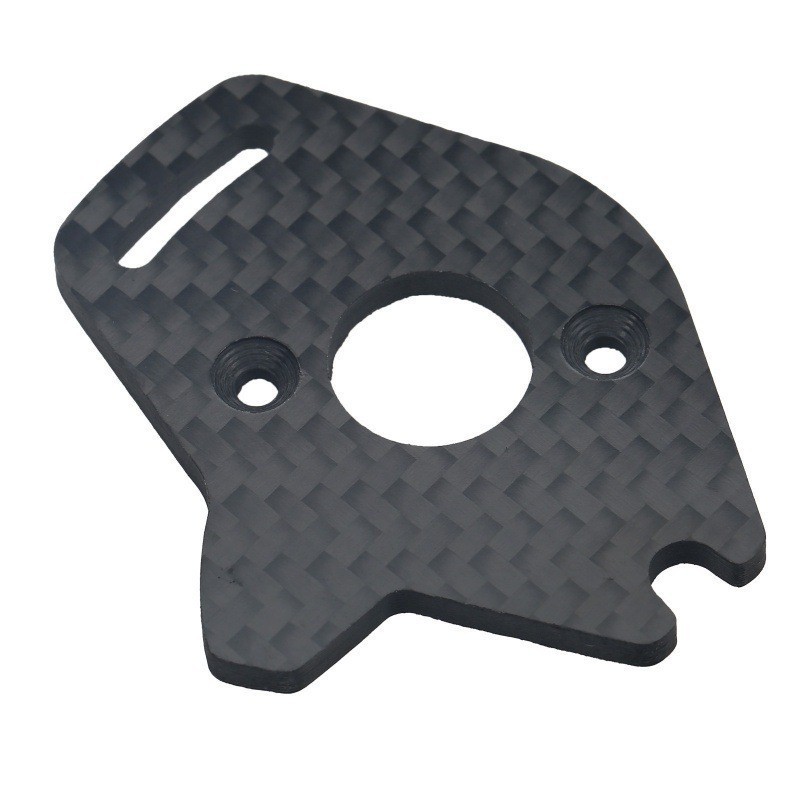 Traxxas Slash คาร์บอนไฟเบอร์มอเตอร์แผ่นสําหรับ 1/10 Stampede Slash Bandit