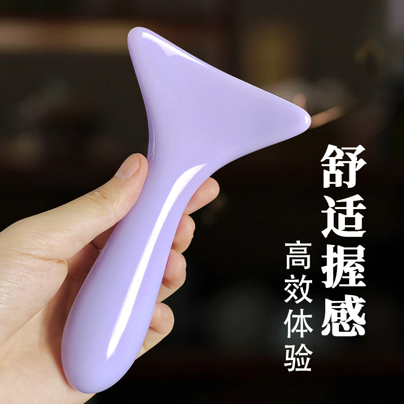 Gua Sha ชุดกระดานยกกระชับใบหน้ากระชับ Handy เครื่องมือความงามฝังเข็มปากกาฝังเข็ม Stick คอคอ Meridian