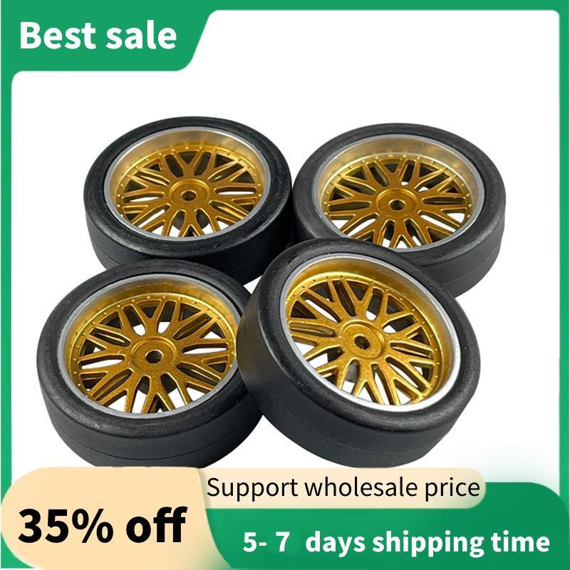 RC Drift ยางล้อ Tyre RC Drift ยางพลาสติก 32 มม.สําหรับ LDRC AE86 1/18 อะไหล่อัพเกรดอุปกรณ์เสริม