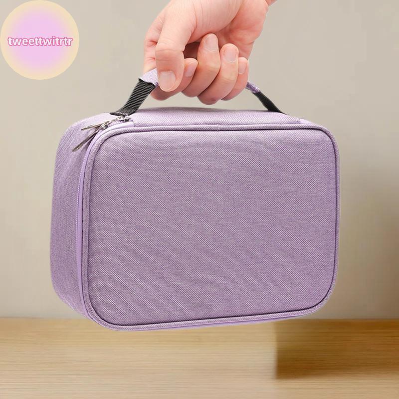 TRWITR 72-Hole Sketch Pen Storage Bag ยอดนิยมนักเรียนดินสอสามชั้นเครื่องเขียนเก็บกระเป๋า TH
