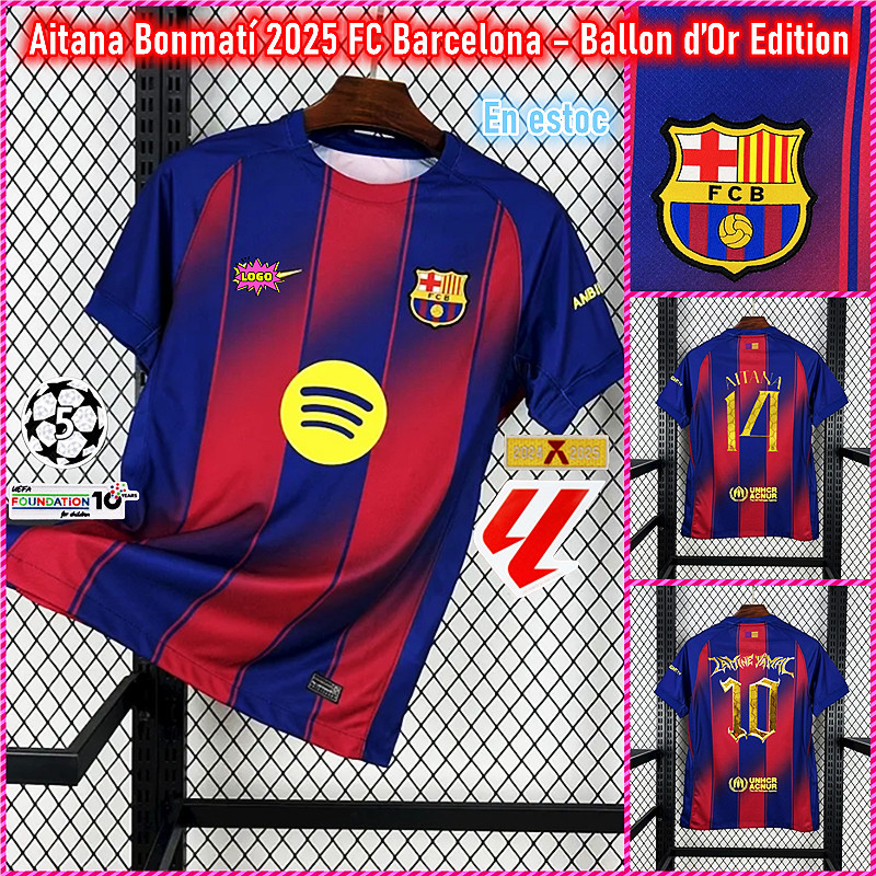 เสื้อทีมฟุตบอล.FC.Barcelona.Aitana.Bonmatí.S-4XL