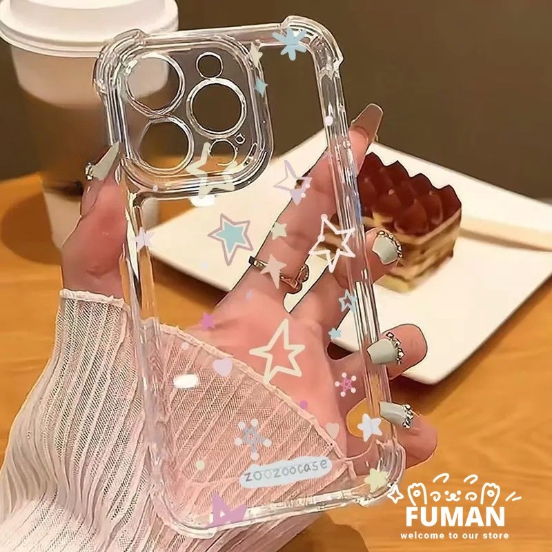 Simple สีสันดาวสี่มุมเคสโทรศัพท์สําหรับ Nothing Phone 3 3A Pro 2 2A Plus CMF โทรศัพท์ 2 Pro 1 5G 4G ผีเสื้อ Clear Soft Casing