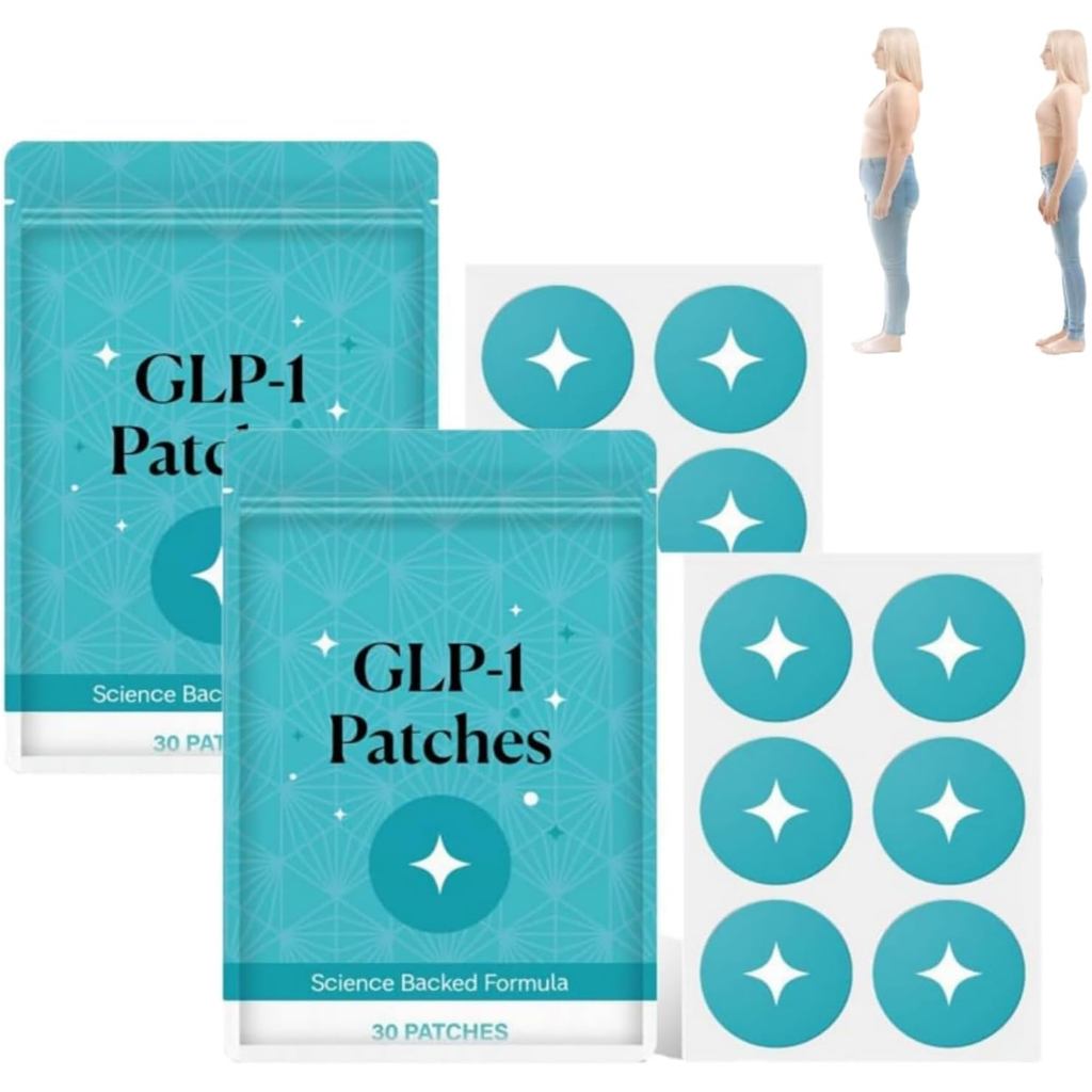 Ledisa Glp1 Patches, 2025 New Glp1 Weight Loss Patches, One Bag/30 Pieces, Gentle and Soothing, Natu