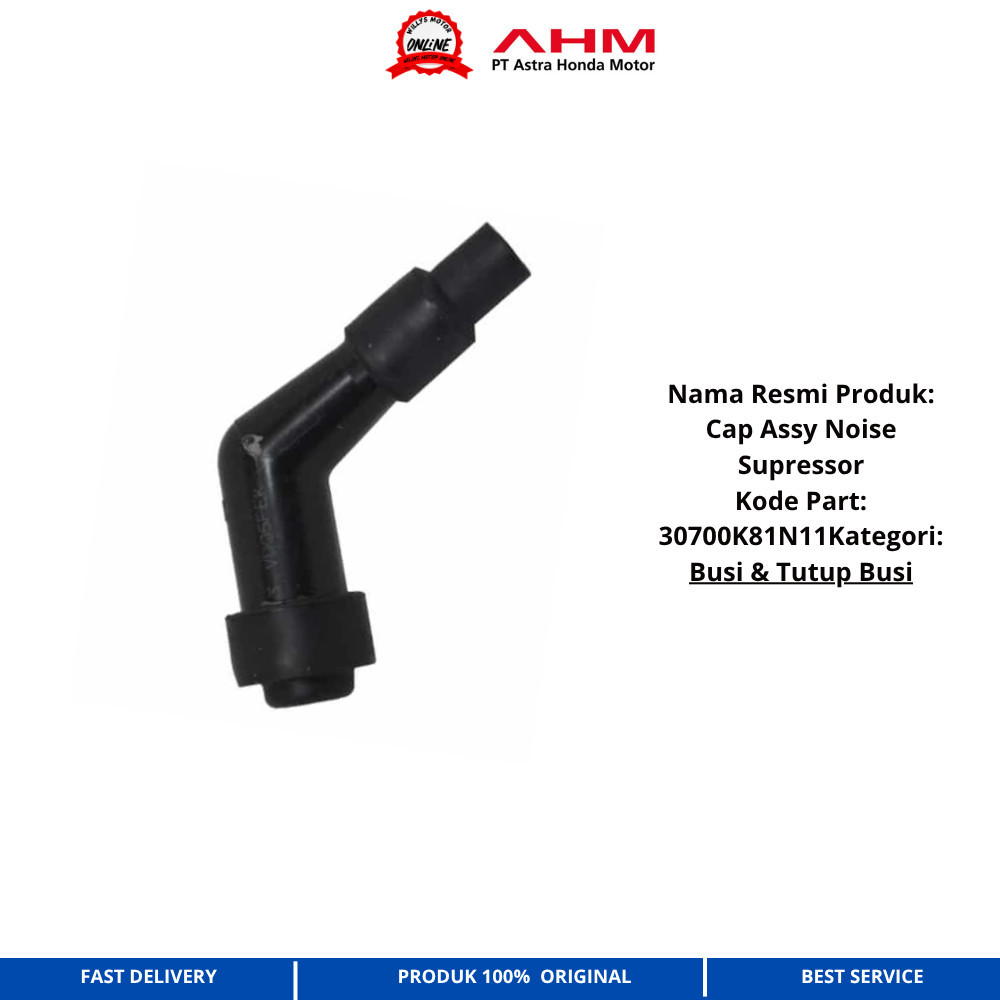 AM BEAT FI ESP SPARK PLUG CAP 30700-K81-N11