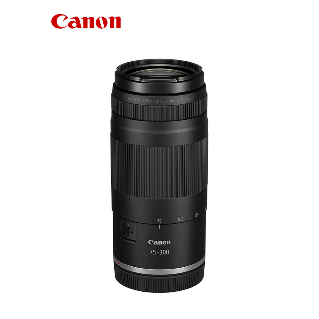 Canon RF75-300mm F4-5.6 เลนส์ไมโครเดี่ยวเต็มเฟรมเลนส์ซูม Telephoto 75300 สไตล์แฟชั่น