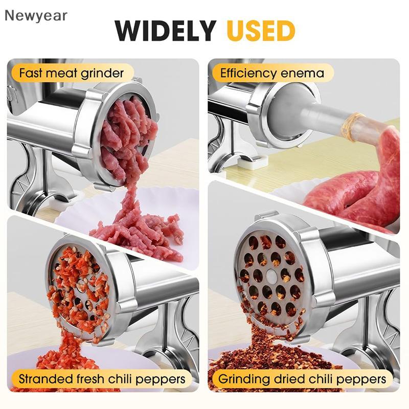 [VJW] เครื่องบดเนื้อ เครื่องสับกระเทียม 2025 อัพเกรดเครื่องบดเนื้อด้วยตนเองสําหรับใช้ในบ้าน เครื่องท