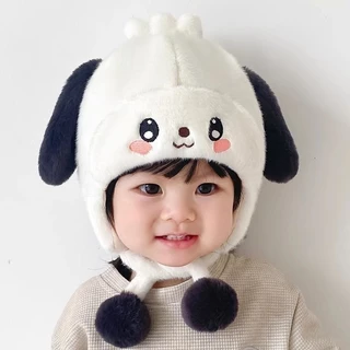TH BABY หมวกเด็ก ไหมพรม หนาว น่ารัก ถัก กันลม ให้ความอบอุ่น เด็กชาย เด็กหญิง ระบายอากาศ นุ่ม สบาย
