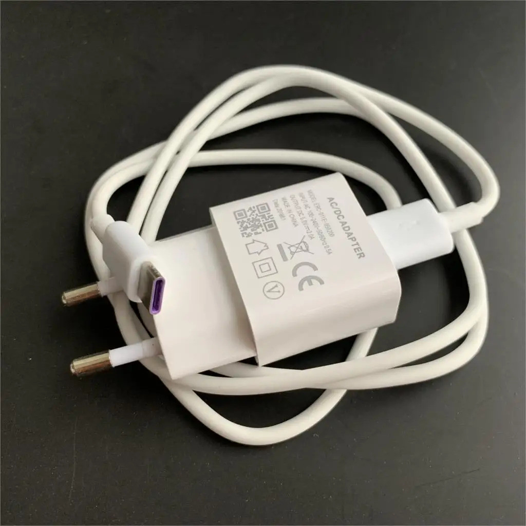 Fast Charger 5v 2a Eu Plug Usb Supercharge 5a Type-c สําหรับ Huawei Mate 9 10 20 Pro X Rs P10 P20pro