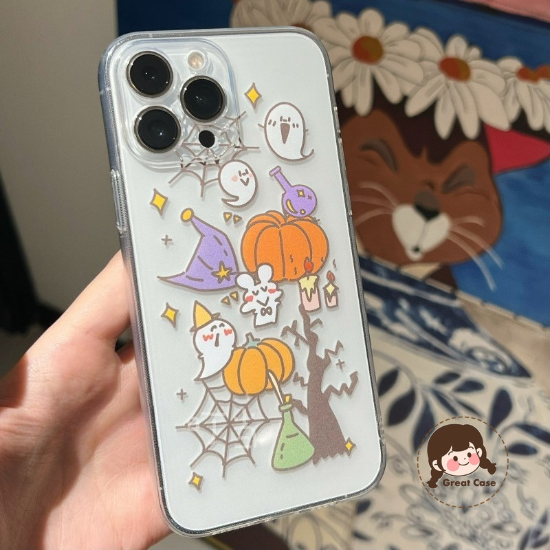 น่ารักฮาโลวีนเคสโทรศัพท์สําหรับRealme 14 14T 14X 13 12X 11X 10T 10 9i 8 7i 7 6 6i 6s 5 5s 5i 3 2 Pro