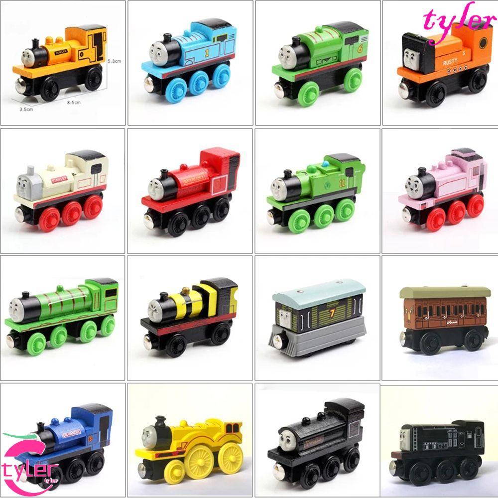 TYLER หัวรถจักรไม้ของขวัญวันเกิด Gordon James รุ่นรถ Douglas รถไฟไม้