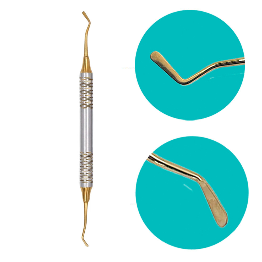 Dental composite resin filling tool, composite carving tool, non adhesive dental restoration resin s