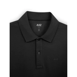 AIIZ (เอ ทู แซด) - AIIZ เสื้อโปโลผู้ชายสีพื้นพิมพ์โลโก้