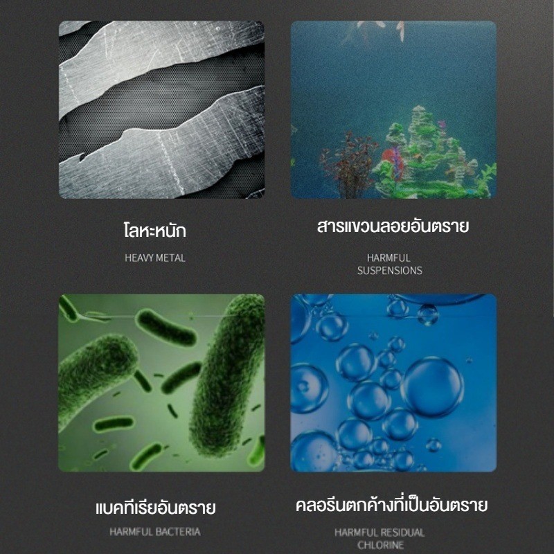 กรองฟองน้ํา กรองตู้ปลา กรองแขวน เพิ่มออกซิเจน ถอดทำความสะอาดได้ มาพร้อมกับถ้วยดูด หลอดลม Retractable - รูปที่ 4