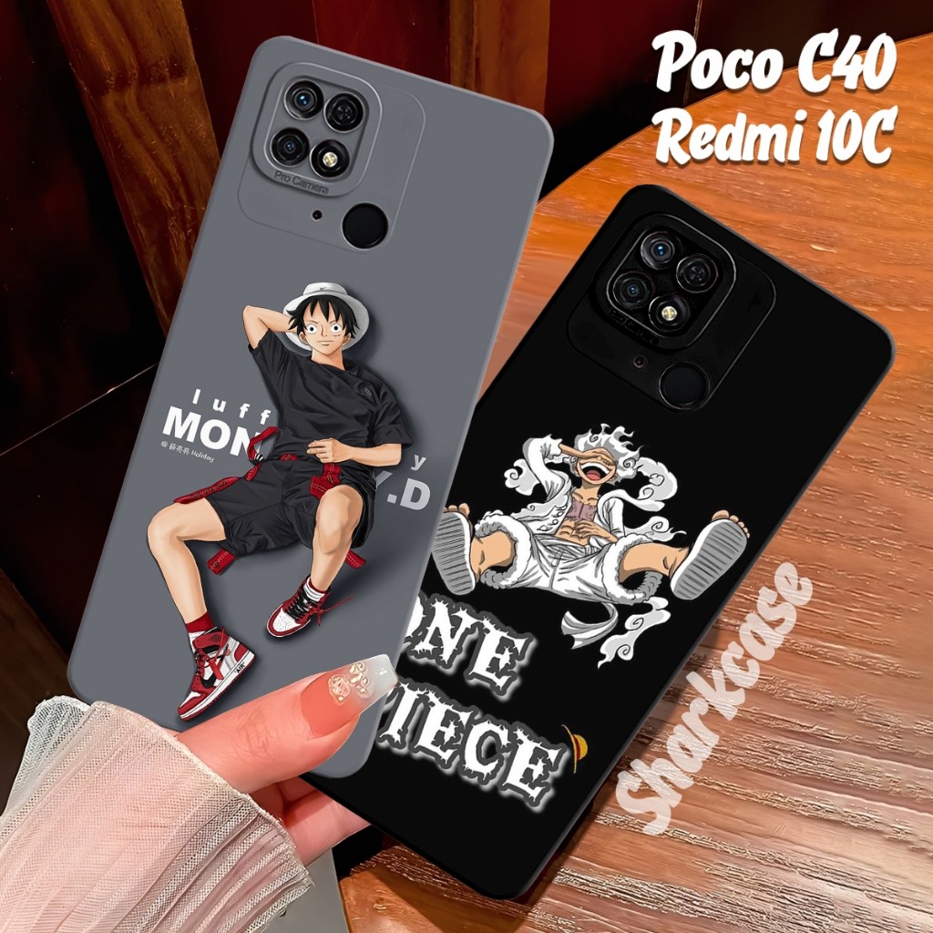 Softcase REDMI 10C / POCO C40 Last One Piece 5 Anime Motif - Redmi Cesing - เคส Redmi - เคส Redmi