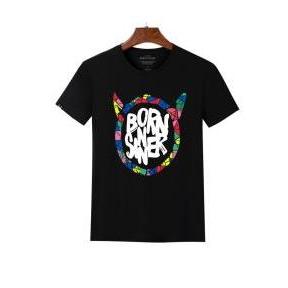 VN Record Scratch Black Short Sleeve jie