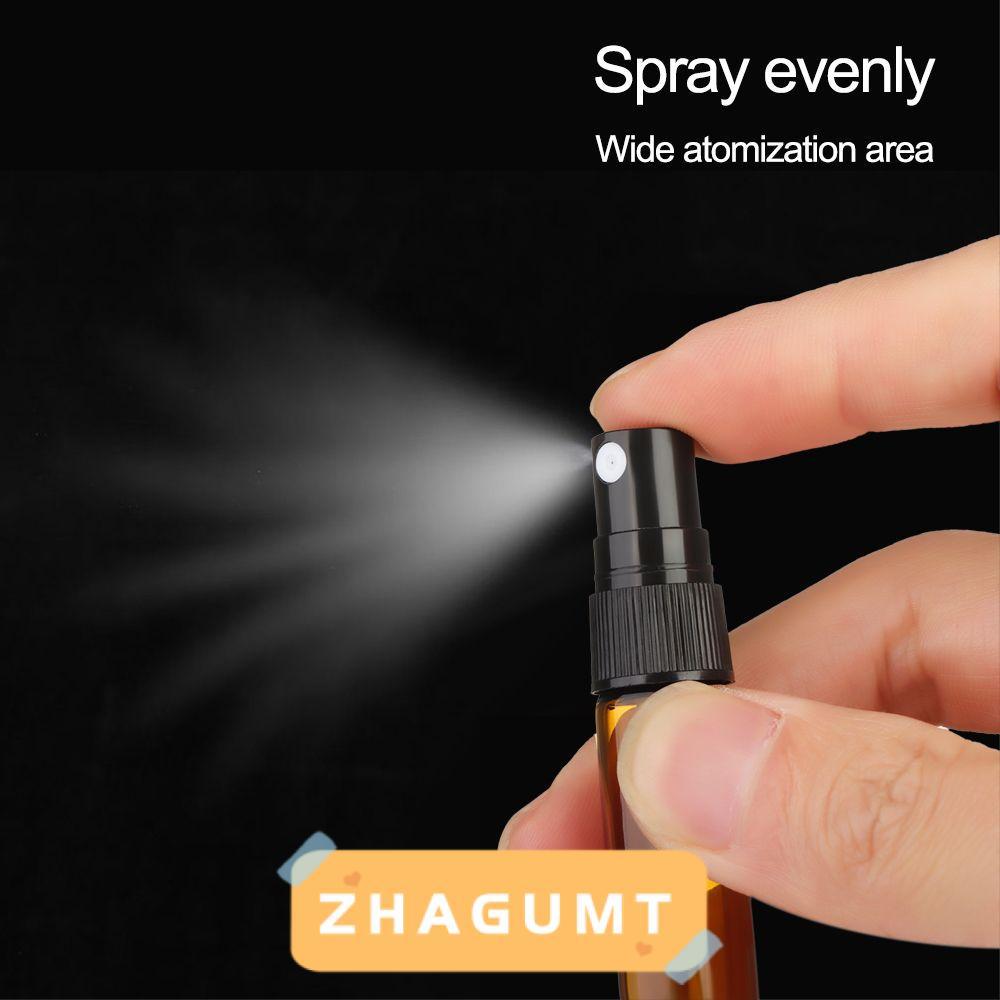 ZHAGUMT366KB น้ําหอม Atomizer ขวด 3ml 5ml 10ml ขวดน้ําหอมแก้วพร้อม Spraye รีฟิล Mini ขนาด
