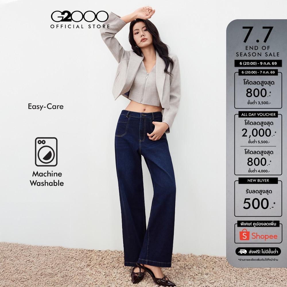 G2000 เสื้อเบลเซอร์สำหรับผู้หญิง Weekend Fit ทรง Weekend Fit รุ่น 5621268792 สีเทาอ่อน