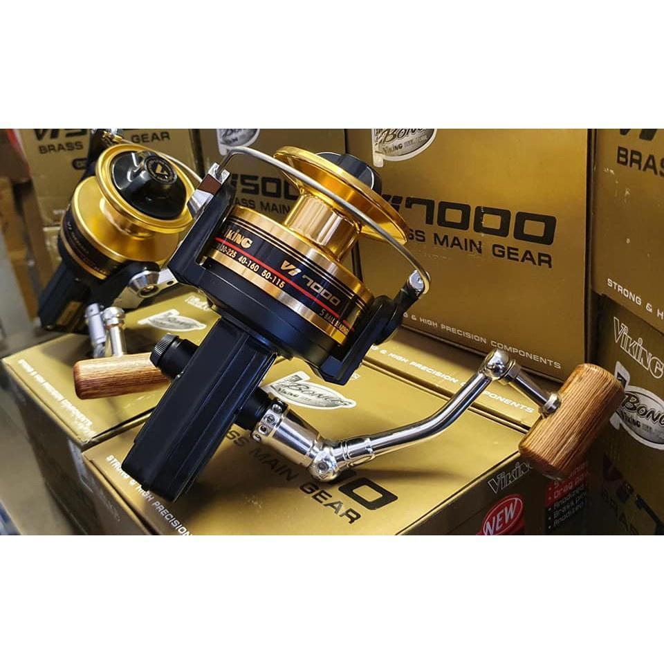 【ส่วนลด】รอกสปินนิ่ง Viking VI GOLD SERIES รอกViking VI GOLD SERIES