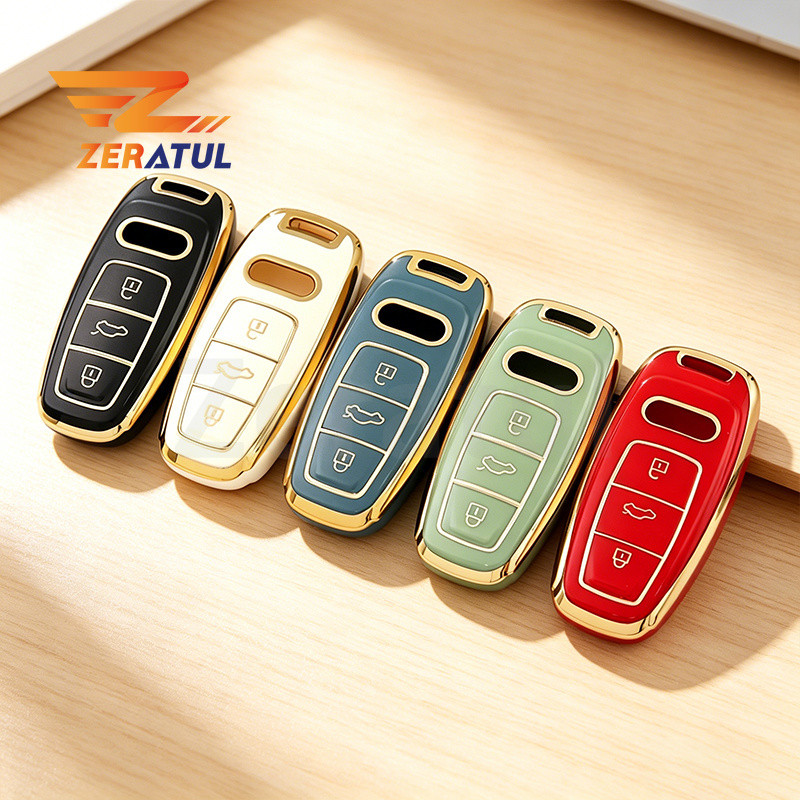 TPU Keyless สําหรับ Audi A6 C8 S6 RS6 A7 S7 RS7 A3 8Y A8 D5 4N RS Q8 RSQ8 E-tron GT Q4 Q7 4M รถ Remo