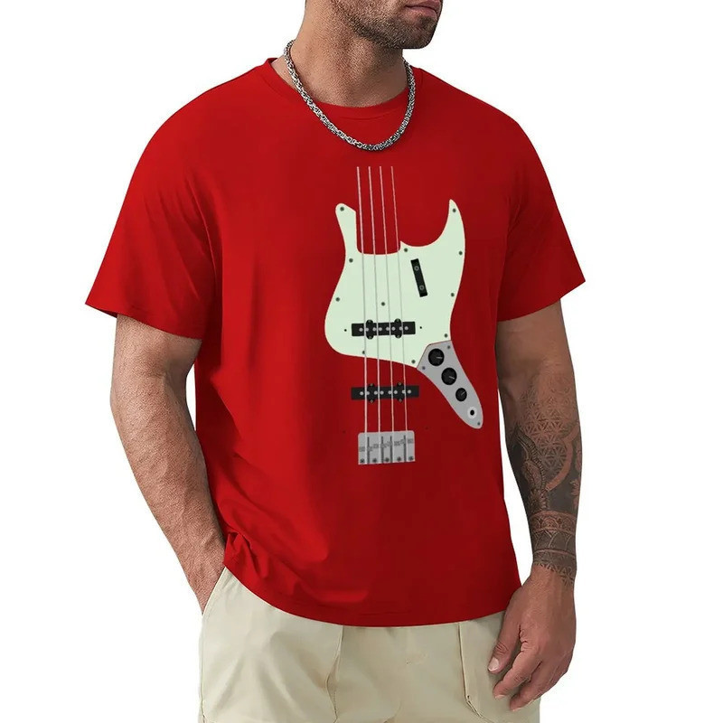 Electric Jazz Bass T-Shirt cotton graphic tees