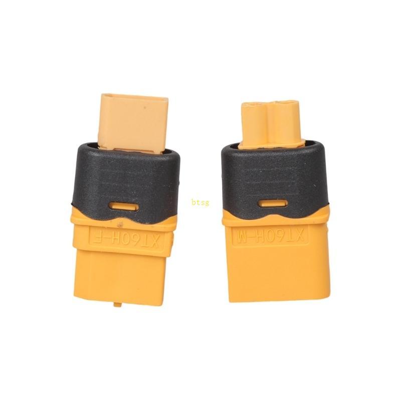 Btsg XT60 ถึง XT30 ปลั๊กอะแดปเตอร์ชายหญิง XT30 ถึง XT60 Connector สําหรับรถยนต์ NiMH ชาร์จแปลงอุปกรณ