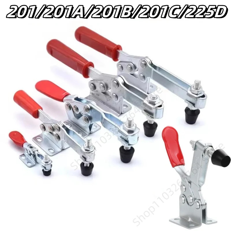 2 ชิ้น Quick Release แนวนอน Clamps ล็อค Lever Fastener เครื่องมือไม้คลิป GH-201/201A/201B/201C/225D