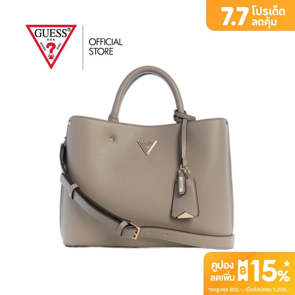 GUESS กระเป๋า รุ่น SG697406 MERIDIAN II GIRLFRIEND SATCHEL สีดำ