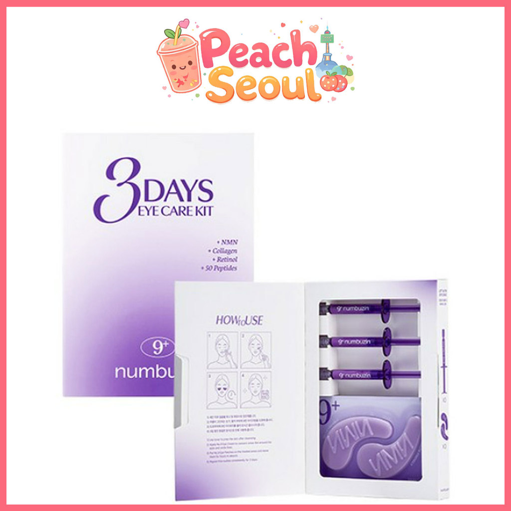 [numbuzin] No.9 3 Days Eye Care Kit/Eye Treatment/Eye Pack_From Korea