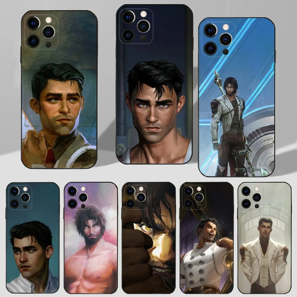 TP-1 J-Jayce A-Arcane L-LoL เกมเคสโทรศัพท์สําหรับ iPhone 16,15,14,13,12,11 Plus,Pro Max,XS,X,XR,SE,M