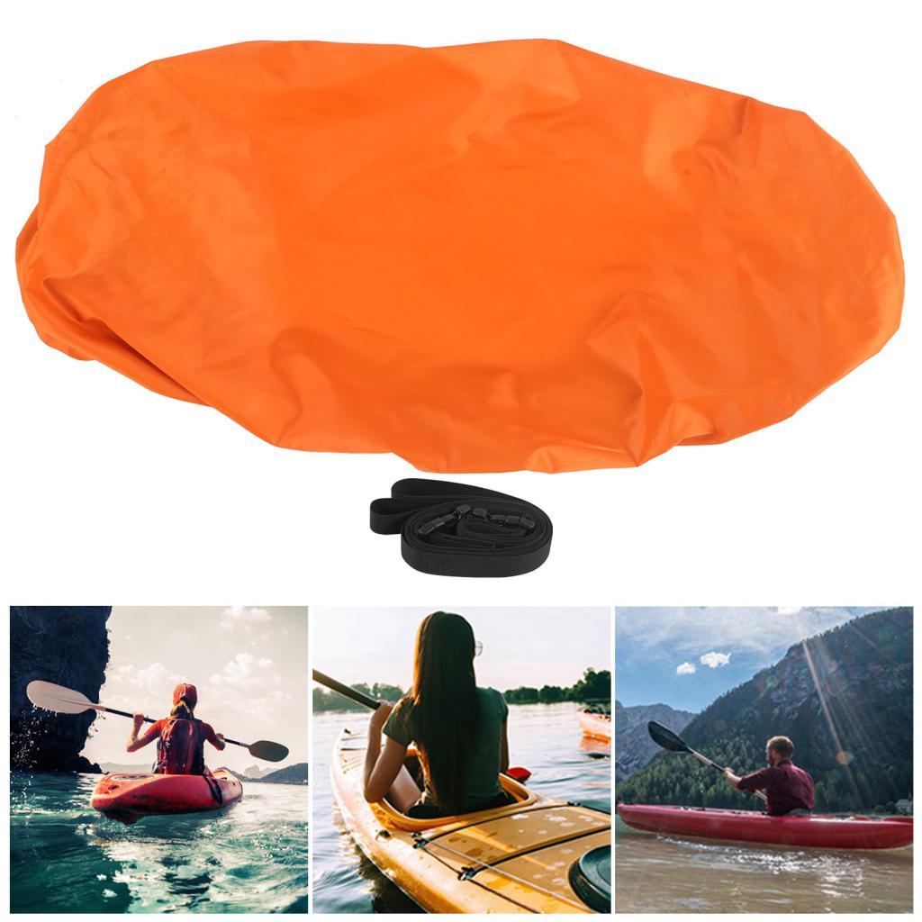 Koo Generic Kayak Cover สําหรับกลางแจ้งป้องกันไนลอนตกปลาเรือแคนู (S) Generic3xgsq45d20-11