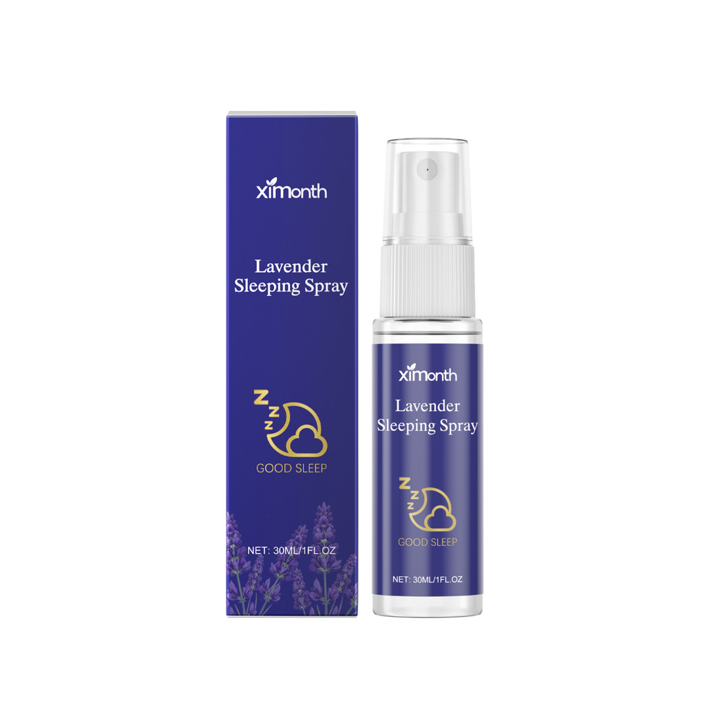 Ximonth Lavender Sleeping Spray Night Tranquility Gentle Care Sleeping Body Care Pillow Spray
