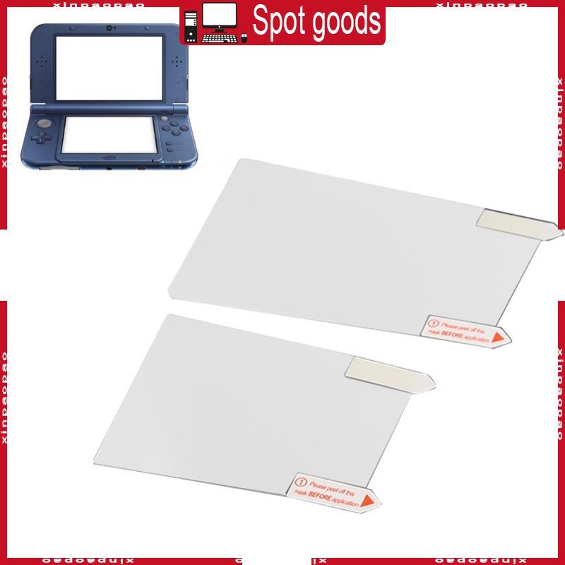 XI 2 in1 หน้าจอ LCD ฟิล์มป้องกันด้านล่างพื้นผิวใส Guard Protector ผิวสําหรับใหม่ 3DS XL LL 3DSXL 3DS
