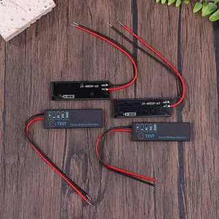 [WZQD] DC 7-55V Universal Battery Charge Indicator แผงตัวบ่งชี้ LED แบตเตอรี่กรดตัวบ่งชี้การชาร์จแรงดันไฟฟ้า