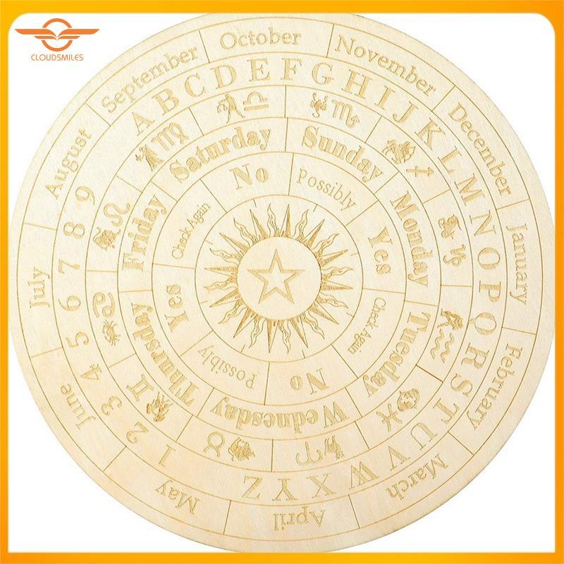 [CloudsMiles] Star Pendulum Board Spirit Board Divination Metaphysical Message Board
