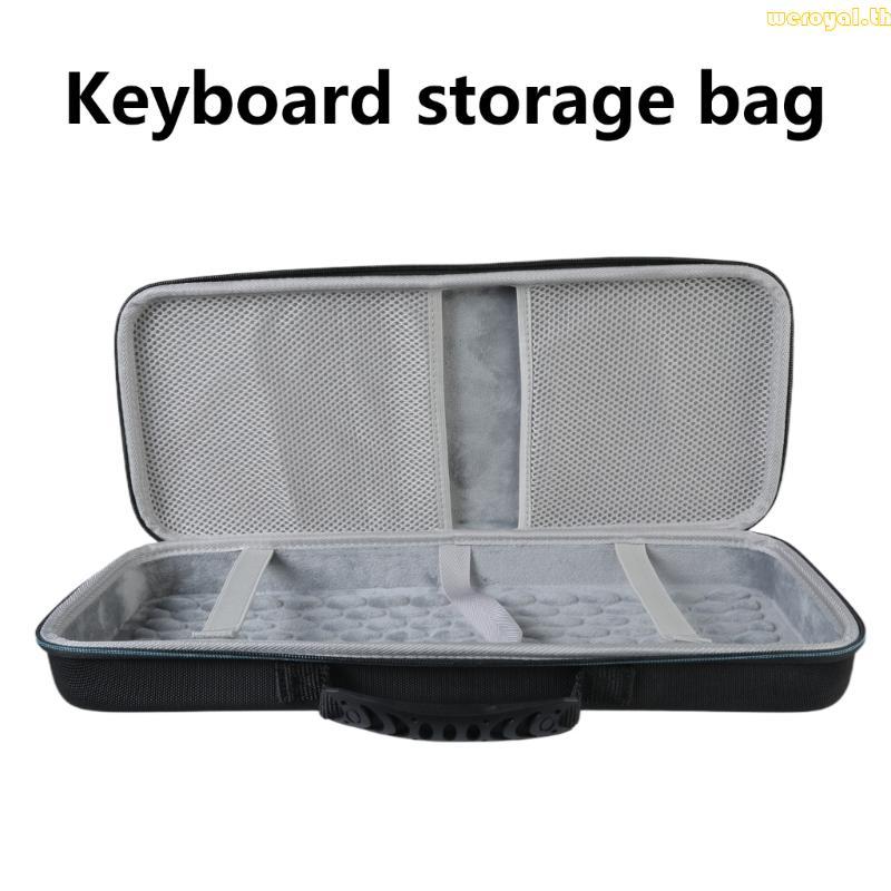 Weroyal Durability Travel Case สําหรับ AULA S98 S99 คีย์บอร์ดถุงเก็บกล่องป้องกัน