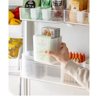 Omocha | (1 Set 3 ชิ้น) Refrigerator Storage Box กล่องจัดระเบียบตู้เย็น กล่องแบ่งช่องตู้เย็น