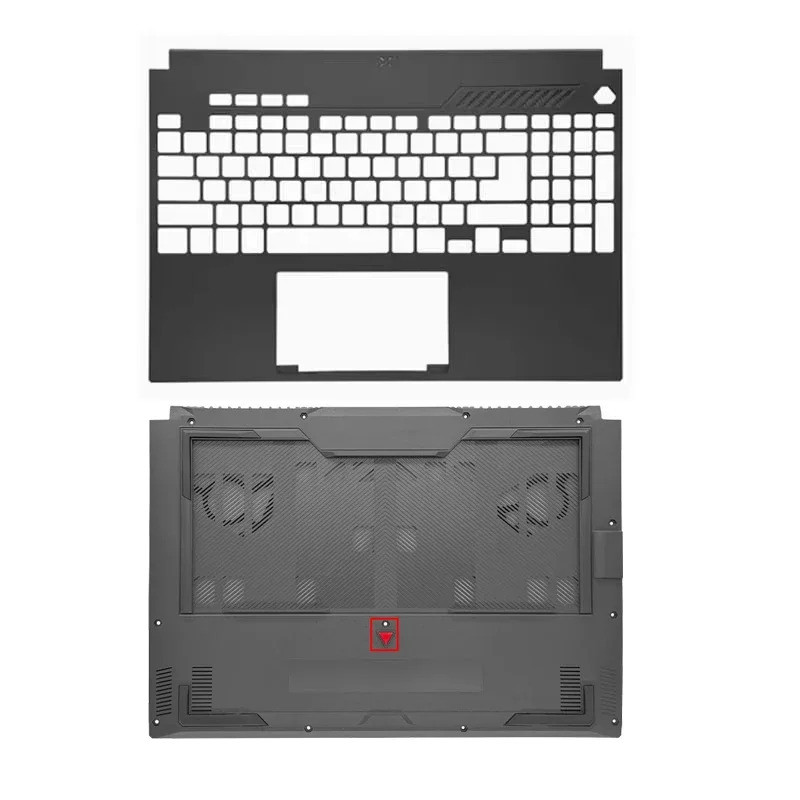 ใหม่ด้านล่างสําหรับ Asus TUF Dash FX517 FX517ZC FX517ZE FX517ZM FX517ZR FX517Z Palmrest ด้านบนฐานแชส