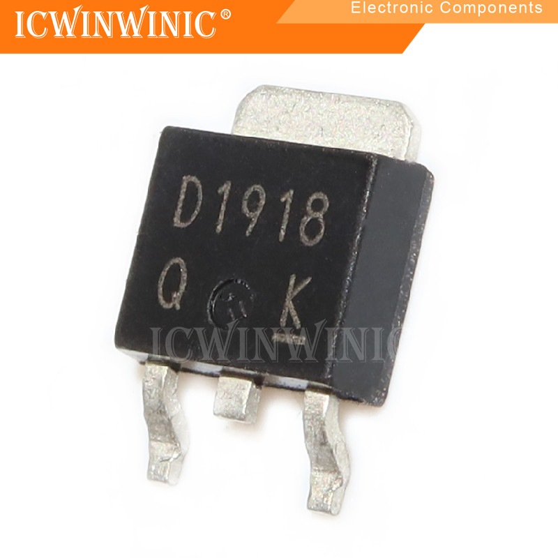5 ชิ้น 2SD1918 D1918 TO-252 ส่วนประกอบอิเล็กทรอนิกส์