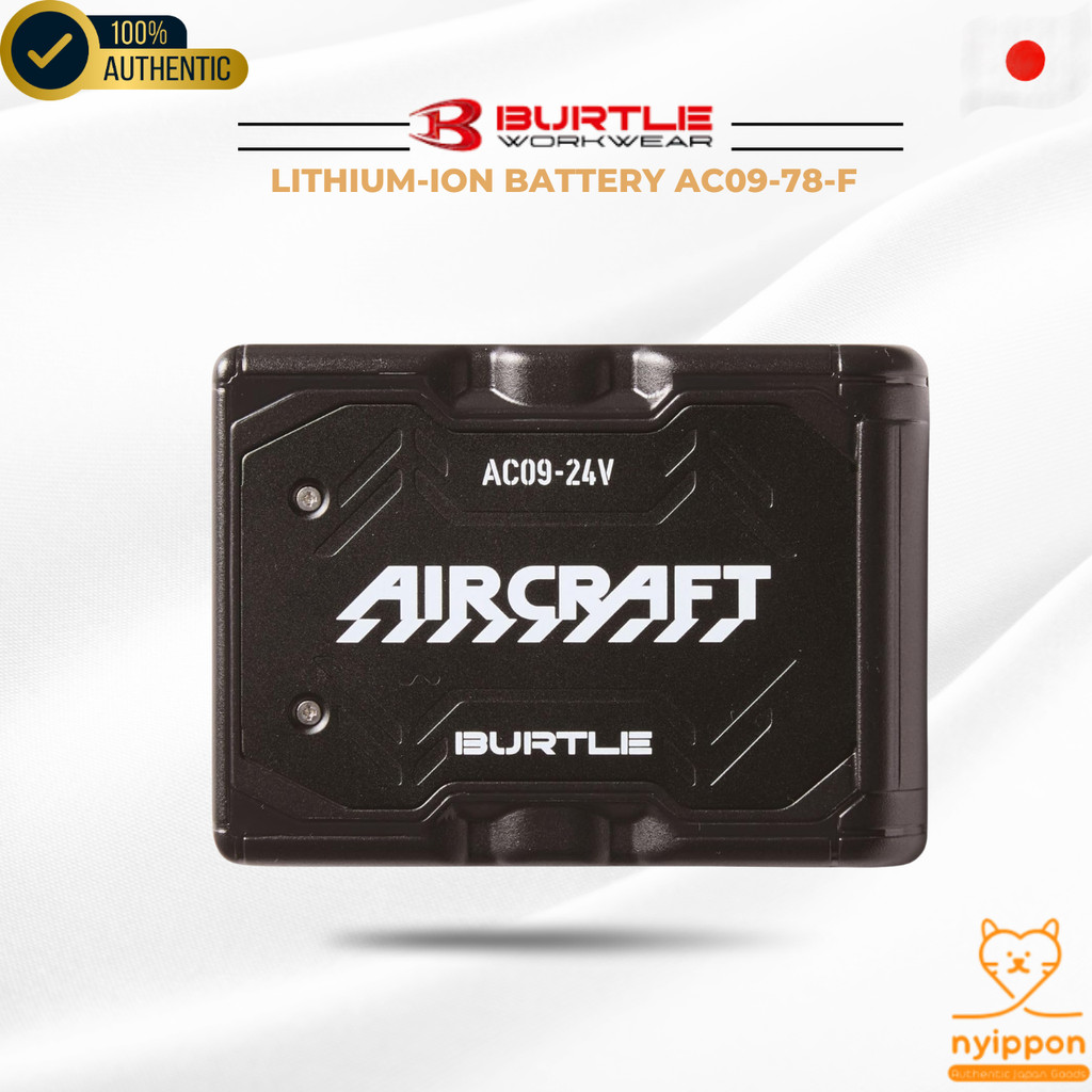 BURTLE Lithium-ion Battery AC09-78-F Matte Black