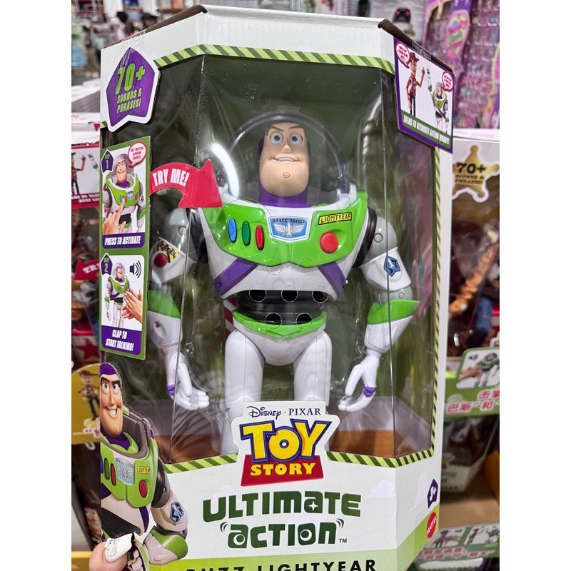 Toy Story Classic Sound Effect Doll ของเล่นโมเดล Buzz Lightyear Woody
