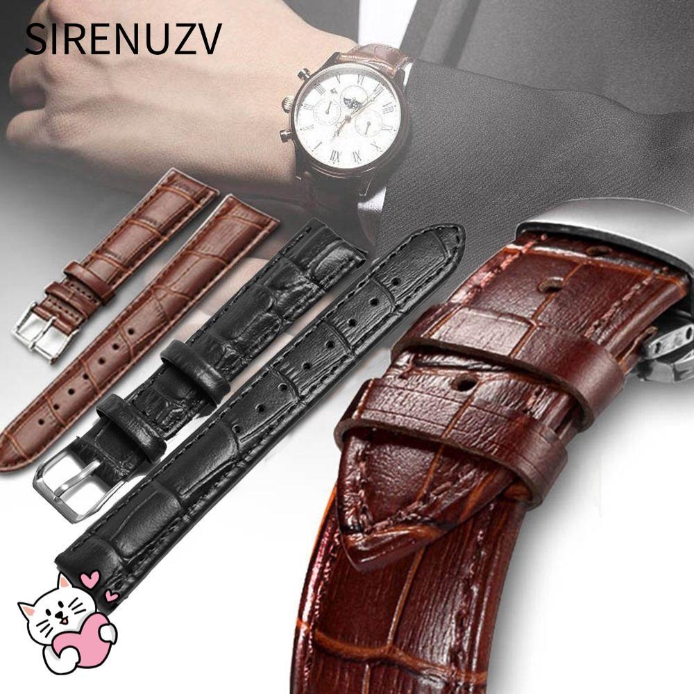 ไซเรนUZV 16 มม.20 มม.22 มม.นาฬิกาข้อมือแฟชั่นหัวเข็มขัดเหล็ก Vintage เข็มขัดกีฬา