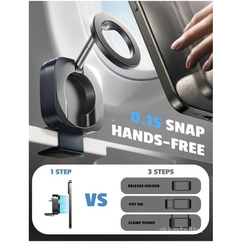 ▥ LISEN Travel Essentials Magsafe ที่วางโทรศัพท์มือถือในรถยนต์ ที