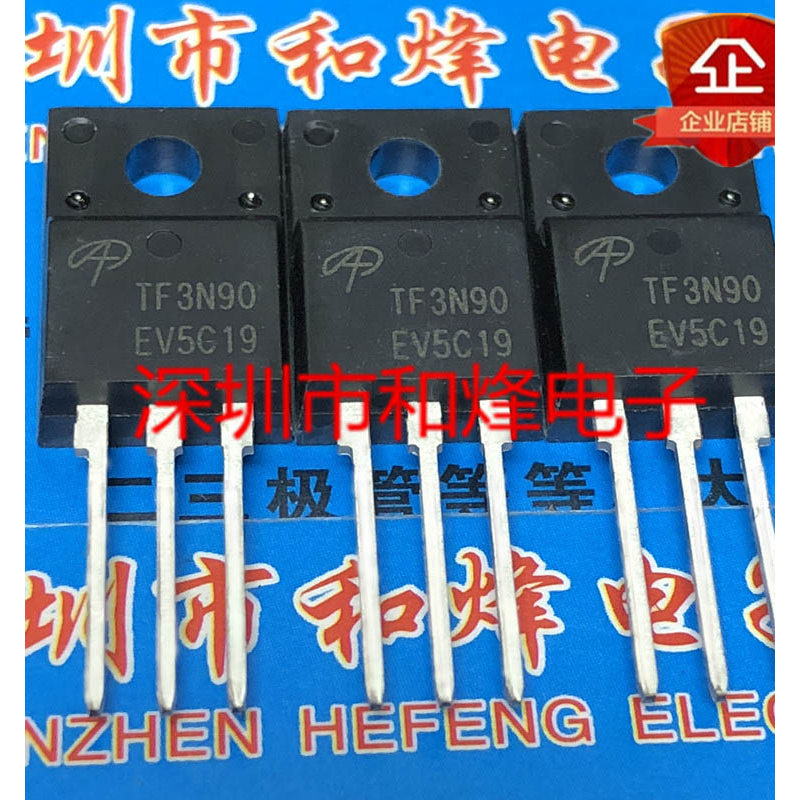 10 ชิ้น TF3N90 AOTF3N90 TO-220F MOS วิทยุไตรโอด