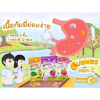 สินค้าขายดี ถูกที่สุด กัมมี่ วิตามินซี เด็ก เจริญอาหาร Cสูง360mg กินเก่ง สร้างภูมิ ป้องกันหวัด คละรสได้ peoli