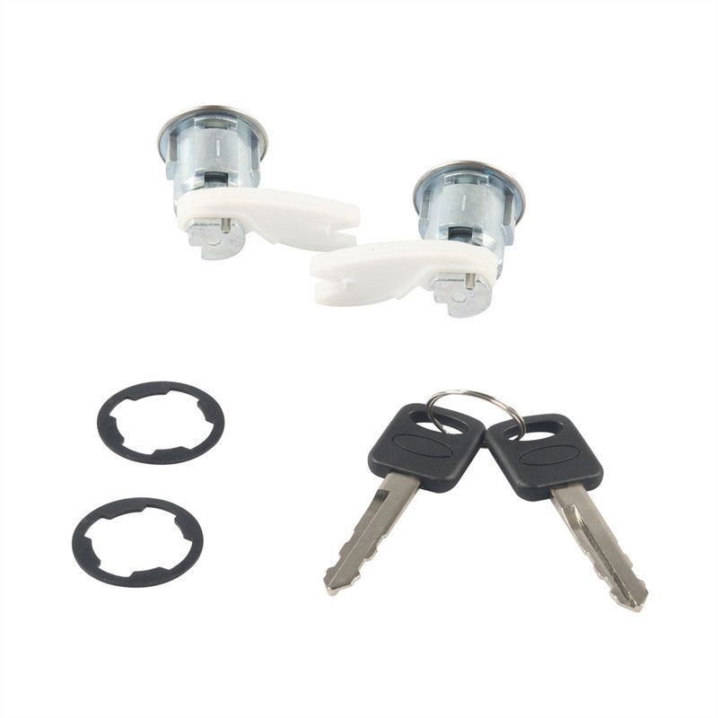 ชุดกระบอกล็อคประตูและกุญแจสําหรับ Ford F-150/F-250/F-350 OE:F2UZ1522050ก