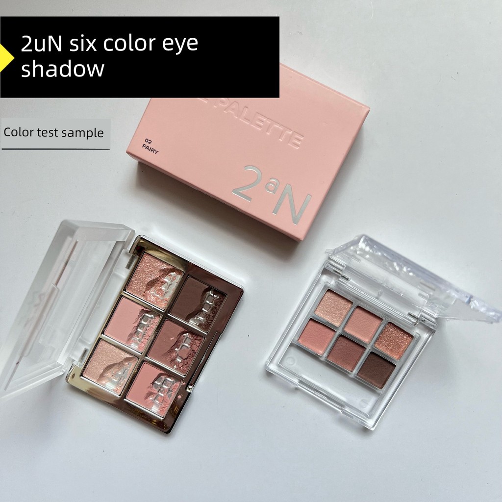 พาเลทตา 4u2 พาเลทตา sivanna พาเลทตา odbo [คลาสสิกสวยงาม] เกาหลี 2aN อายแชโดว์พาเลทหกสีตัวอย่าง Micro