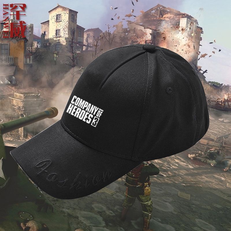 [มีสินค้า] หมวกเบสบอลเกม Steam Company of Heroes 3 COH3 แนวสงครามยุทธศาสตร์ สำหรับผู้ชายและผู้หญิง ห